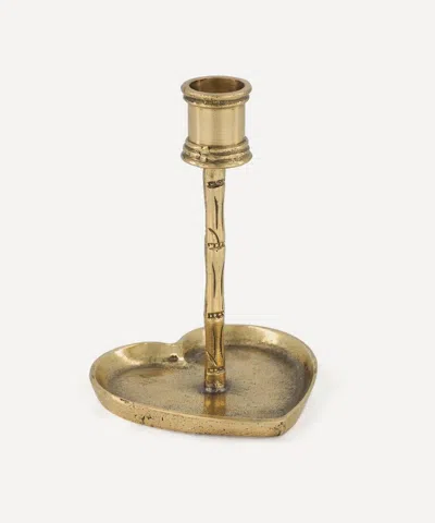 DOING GOODS DOING GOODS BODHI BAMBOO HEART CANDLESTICK HOLDER
