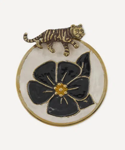 DOING GOODS DOING GOODS LACY TIGER PLATE