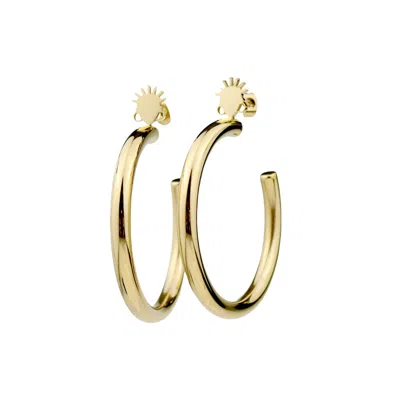 DOLÀ WOMEN'S ADESEWA HOOP EARRINGS IN GOLD