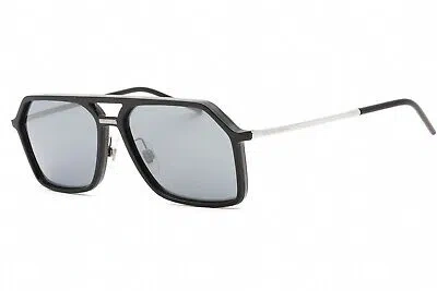 DOLCE & GABBANA DOLCE & GABBANA 0DG6196-501/6G BLACK GUNMETAL SUNGLASSES