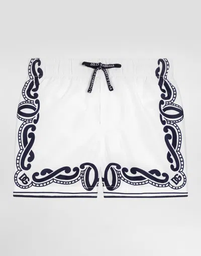 DOLCE & GABBANA バンダナプリント ファブリック スイムボクサー