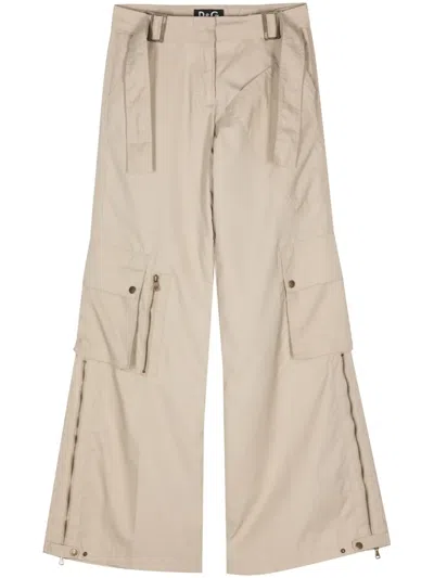 DOLCE & GABBANA 2000S WIDE-LEG TROUSERS