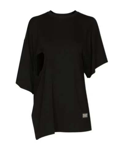 DOLCE & GABBANA ASYMMETRICALLY DESIGNED T-SHIRT