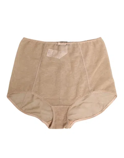 DOLCE & GABBANA BEIGE SHAPING CONTROL PANTY UNDERWEAR
