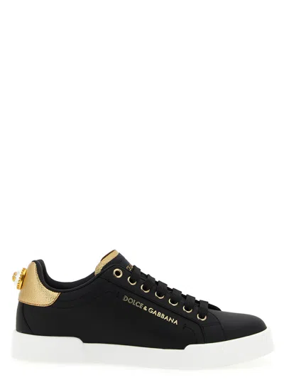 DOLCE & GABBANA WOMEN BLACK LOW TOP SNEAKERS, 5 LUXURY SNEAKERS FOR WOMEN DARVEYS