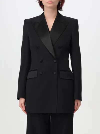DOLCE & GABBANA JACKET DOLCE & GABBANA WOMAN COLOR BLACK