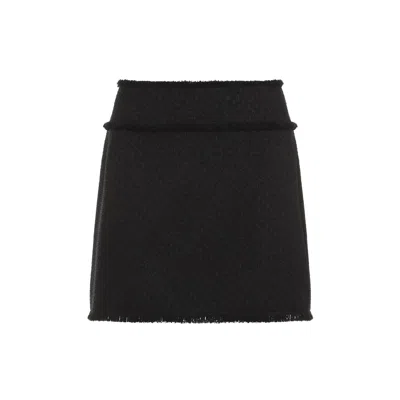 DOLCE & GABBANA DOLCE & GABBANA BOUCLÉ MINI SKIRT