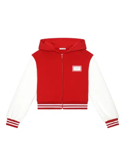 DOLCE & GABBANA BRANDED LOGO HOODIE