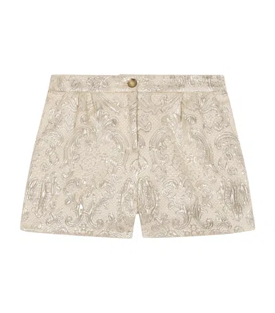 DOLCE & GABBANA DOLCE&GABBANA KIDS BROCADE SHORTS