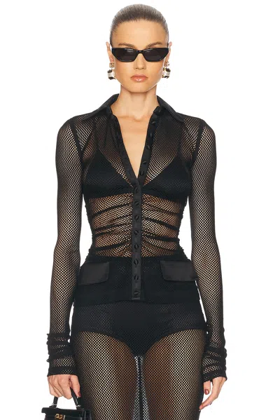 DOLCE & GABBANA BUTTON UP TOP