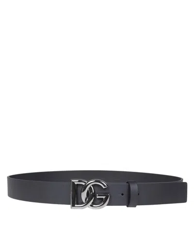 DOLCE & GABBANA DOLCE & GABBANA CALF LEATHER BELT