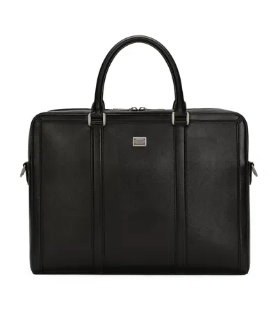 DOLCE & GABBANA CALFSKIN BRIEFCASE