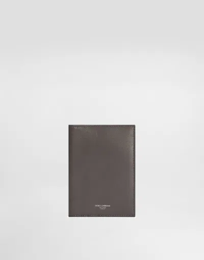 DOLCE & GABBANA CALFSKIN PASSPORT HOLDER