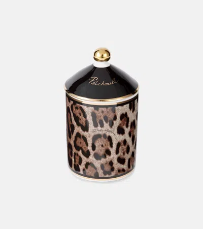 DOLCE & GABBANA CASA PATCHOULI GLASS SCENTED CANDLE