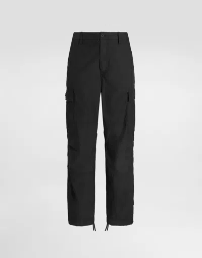DOLCE & GABBANA COTTON CARGO PANTS