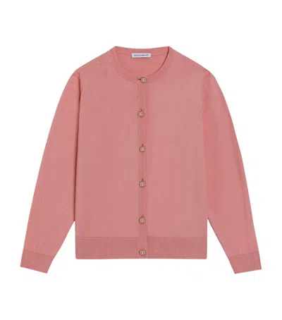 DOLCE & GABBANA COTTON-CASHMERE CARDIGAN