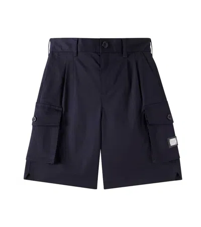 DOLCE & GABBANA COTTON GABARDINE SHORTS