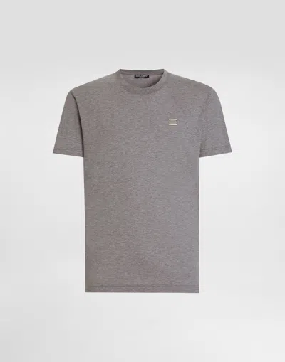 DOLCE & GABBANA COTTON T-SHIRT WITH TAG