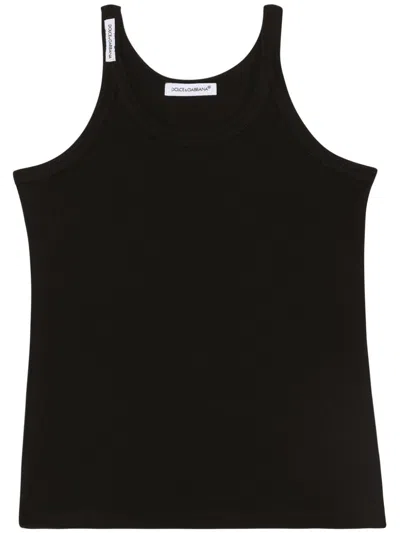 DOLCE & GABBANA COTTON TANK TOP