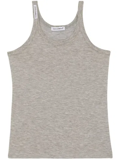 DOLCE & GABBANA COTTON TANK TOP