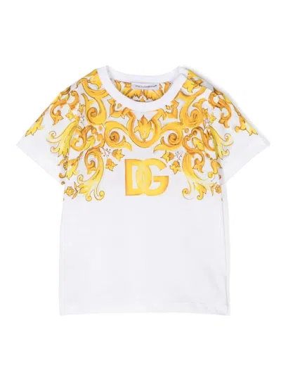 DOLCE & GABBANA COUTURE-PRINT COTTON T-SHIRT
