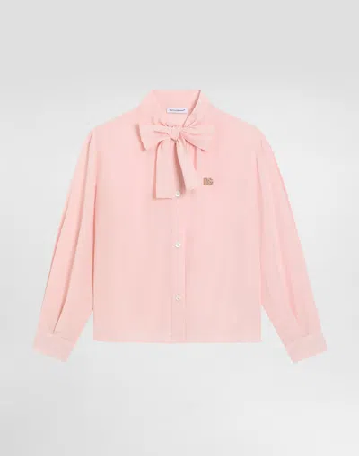 DOLCE & GABBANA CREPE DE CHINE SHIRT