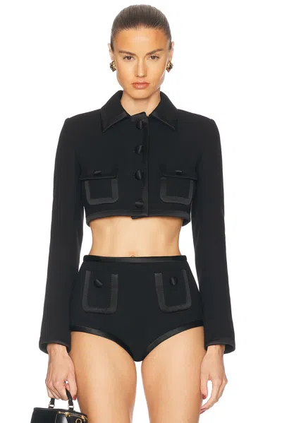 DOLCE & GABBANA CROPPED JACKET