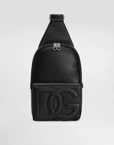 DOLCE & GABBANA DEERSKIN BACKPACK WITH STRAP