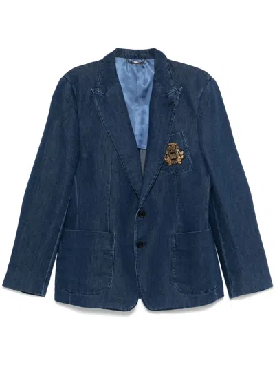 DOLCE & GABBANA DENIM BLAZER