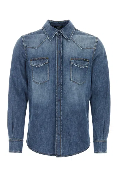 DOLCE & GABBANA DENIM SHIRT