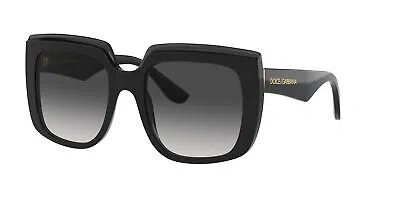 DOLCE & GABBANA DOLCE & GABBANA DG 4414 BLACK/GREY SHADED 54/20/145 WOMEN SUNGLASSES