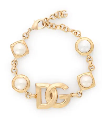 DOLCE & GABBANA DG-LOGO BRACELET