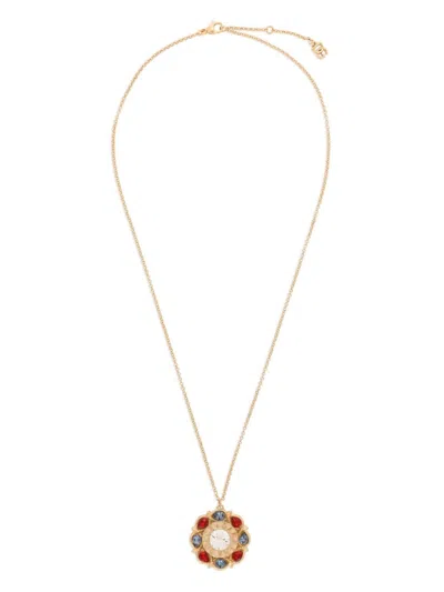 DOLCE & GABBANA DG-LOGO CHAIN-LINK NECKLACE CHAIN-LINK NECKLACE