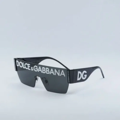 DOLCE & GABBANA DOLCE & GABBANA DG2233 01/87 BLACK/GREY 143-00-145 SUNGLASSES