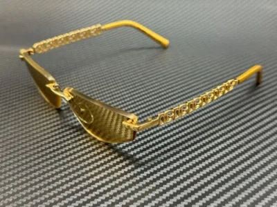 DOLCE & GABBANA DOLCE & GABBANA DG2301 02 03 GOLD MIRROR WOMEN'S 58 MM SUNGLASSES