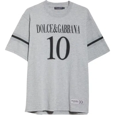 DOLCE & GABBANA DOLCE&GABBANA D&G LOGO GRAPHIC T-SHIRT