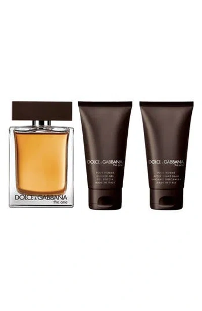 DOLCE & GABBANA DOLCE&GABBANA THE ONE FOR MEN EAU DE TOILETTE GIFT SET