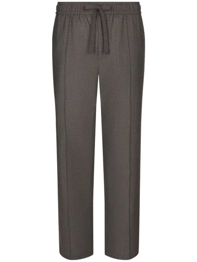 DOLCE & GABBANA WOOL TRACK PANTS