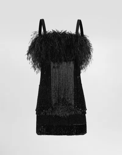 DOLCE & GABBANA DRESS WITH EMBROIDERY