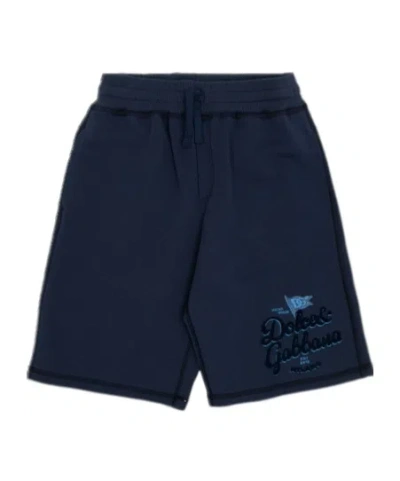 DOLCE & GABBANA DOLCE  GABBANA KIDS FLEECE SHORTS