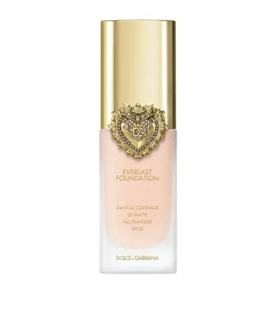 DOLCE & GABBANA EVERLAST FOUNDATION SPF 20