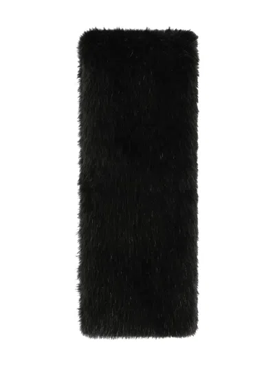 DOLCE & GABBANA FAUX-FUR SCARF