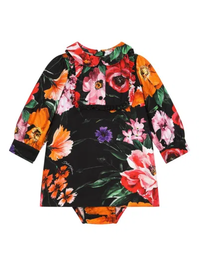 DOLCE & GABBANA FLORAL-PRINT DRESS