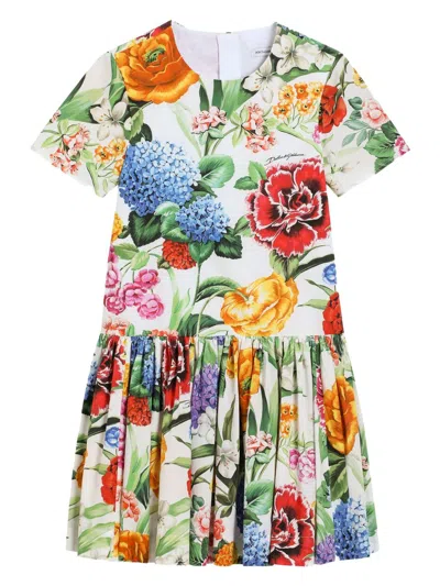 DOLCE & GABBANA FLORAL-PRINT DRESS