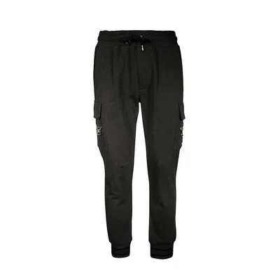 DOLCE & GABBANA DOLCE & GABBANA GG FLORA JERSEY TRACKPANTS MEN