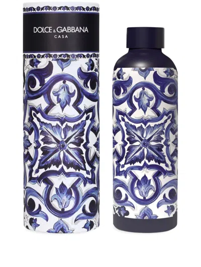 DOLCE & GABBANA GRAPHIC-PRINT THERMOS