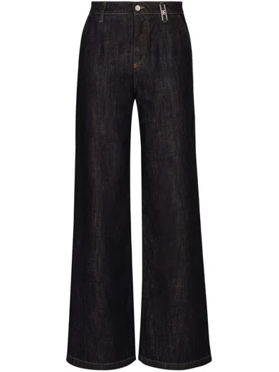 DOLCE & GABBANA HIGH-WAISTED FLARED JEANS