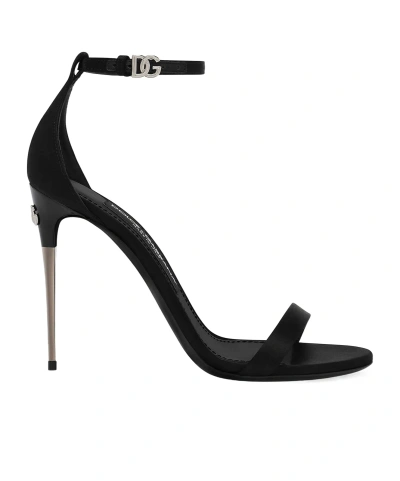 DOLCE & GABBANA DOLCE  GABBANA KEIRA ANKLE STRAP SANDALS