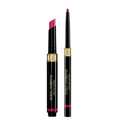 DOLCE & GABBANA KISS MY GLOSS! 4D GLOSS STICK & LIP LINER DUO