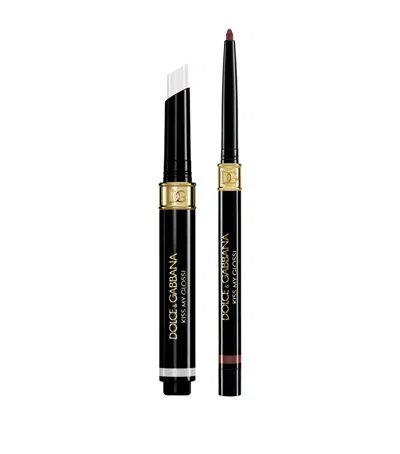 DOLCE & GABBANA KISS MY GLOSS! 4D GLOSS STICK & LIP LINER DUO